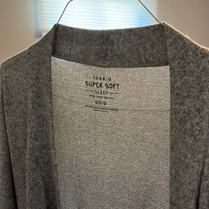 Torrid Soft, Gray, Sleep Robe